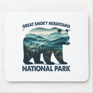 Great Smoky Mountains Nationalpark Bären Wanderung Mousepad