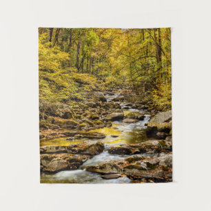 Great Smoky Mountains Nationalpark. Big Creek Wandteppich