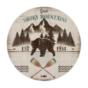 Great Smoky Mountains, TN Bär Schneidebrett