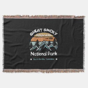 Great Smoky Mountains US National Park Camping Decke