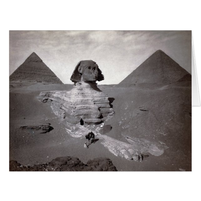 Great Sphinx & Giza Pyramids Necropolis Ägypten (Vorderseite (Horizontal))