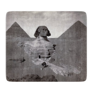 Great Sphinx & Giza Pyramids Necropolis Ägypten Schneidebrett