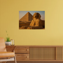 Great Sphinx & Pyramiden Wall Art
