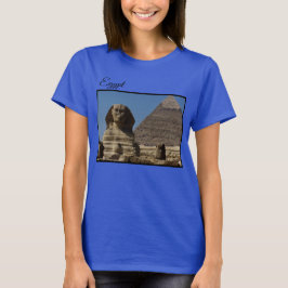 Great Sphinx Statue Giza Kairo Ägypten Reisen T-Shirt