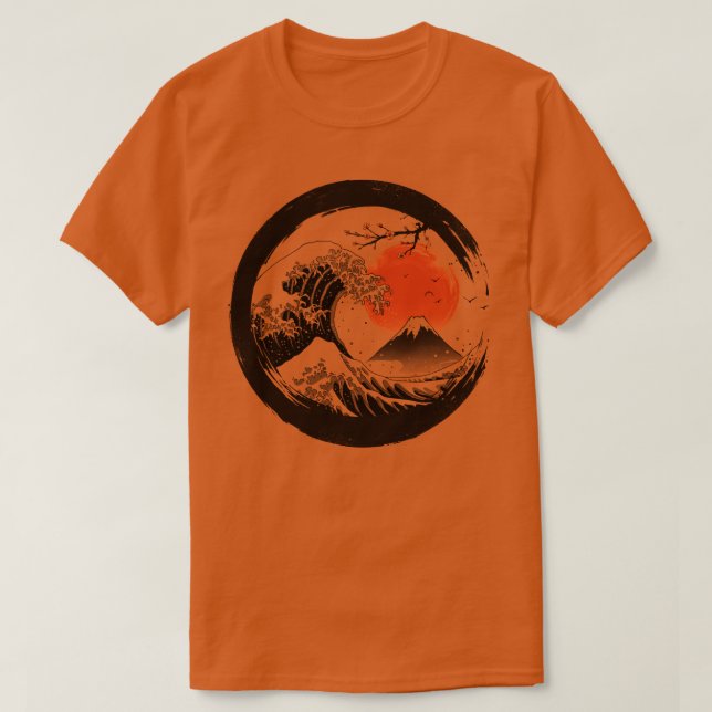 Great Sumi Wave T-Shirt (Design vorne)