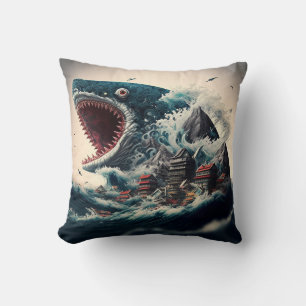 Great Sushi Shark Monster Kissen