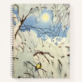 Great Tit - Theodor Severin Kittelsen Notizbuch