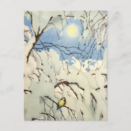 Great Tit - Theodor Severin Kittelsen Postkarte