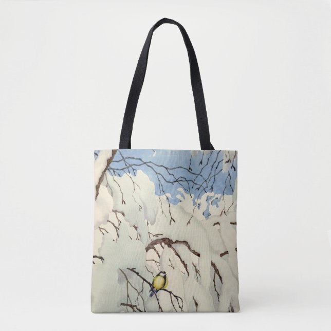 Great Tit - Theodor Severin Kittelsen Tasche (Vorderseite)