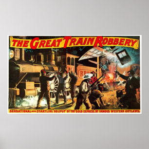 Great Train Robbery - Print Poster