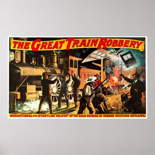 Great Train Robbery - Print Poster (Vorne)