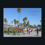 Great Venice Beach Postcard! Postkarte<br><div class="desc">Great Venice Beach Postcard! Foto von MammaBASIL.</div>