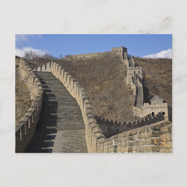 Great Wall China Postkarte (Vorderseite)