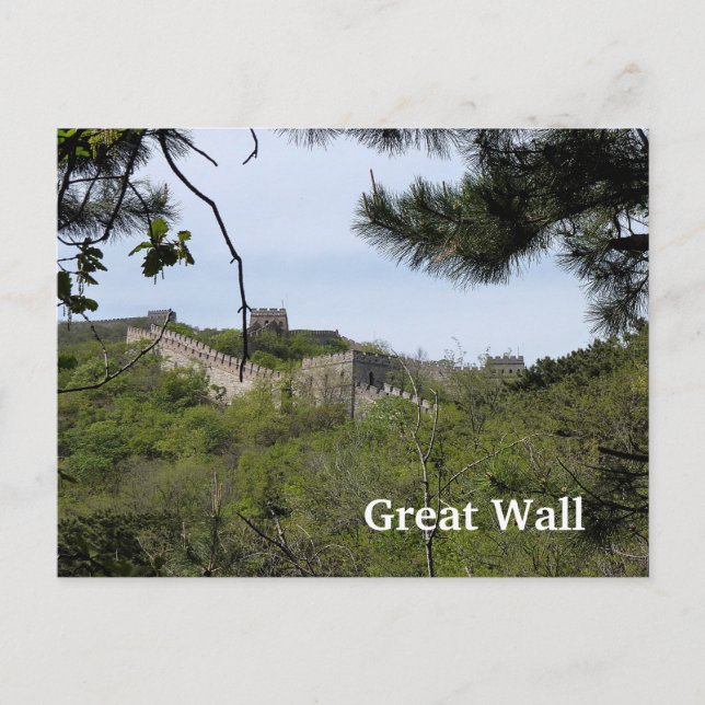 Great Wall - Green View Postkarte (Vorderseite)