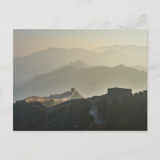 Great Wall of China Brautparty Game Postcard Postkarte (Vorderseite)
