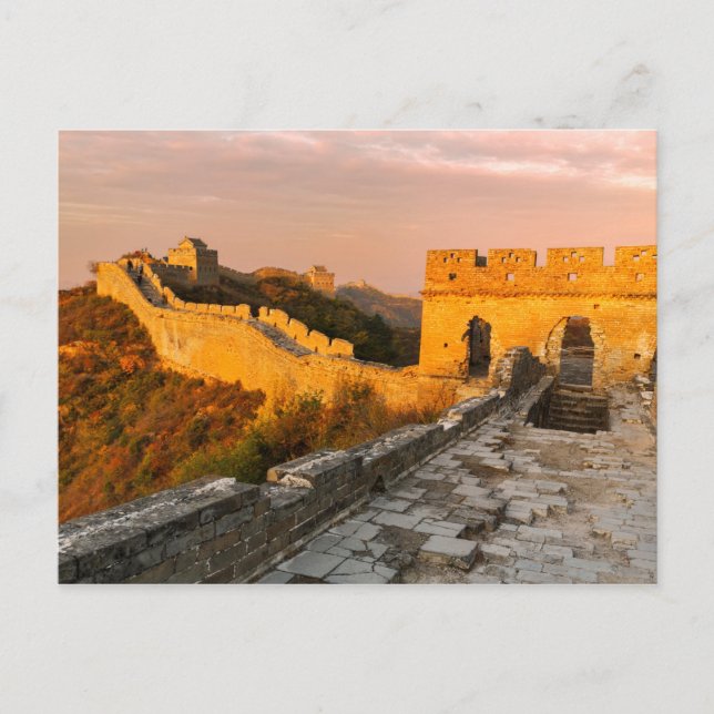 Great Wall of China Postkarte (Vorderseite)