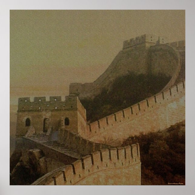 Great Wall Print Poster (Vorne)