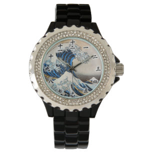 Great Wave, Hokusai, Ukiyo-e Armbanduhr