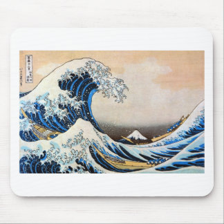 Great Wave, Hokusai, Ukiyo-e Mousepad