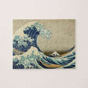 Great Wave Kanagawa Vintag Illustration Japanisch