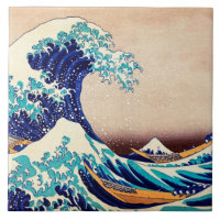 Great Wave Off Kanagawa Japanisch Vintage Kunst