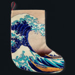Great Wave Off Kanagawa Japanisch Vintage Kunst Kleiner Weihnachtsstrumpf<br><div class="desc">Katsushika Hokusai The Great Wave Off Kanagawa (1830) The Great Wave off Kanagawa, auch bekannt als The Great Wave oder einfach The Wave, ist ein ukiyo-e-Druck des japanischen Künstlers Hokusai, veröffentlicht irgendwann zwischen 1830 und 1833 in der späten Edo-Periode als der erste Druck in Hokusai's Reihe 36 Ansichten des Fuji...</div>