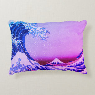 Great Wave Off Kanagawa & japanische Kunst /Japan Dekokissen