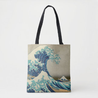 Great Wave Off Kanagawa & japanische Kunst /Japan Tasche