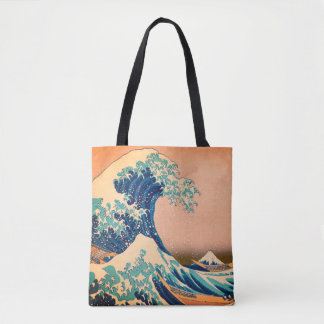 Great Wave Off Kanagawa & japanische Kunst /Japan Tasche