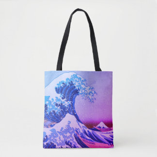 Great Wave Off Kanagawa & japanische Kunst /Japan Tasche
