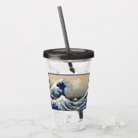Great Wave Off Kanagawa & Mount Fuji Japan Sea