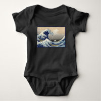 Great Wave Off Kanagawa & Mount Fuji Japan Sea