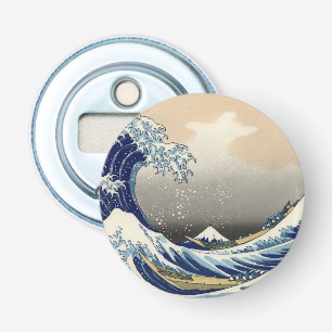 Great Wave Off Kanagawa & Mount Fuji Japan Sea Flaschenöffner