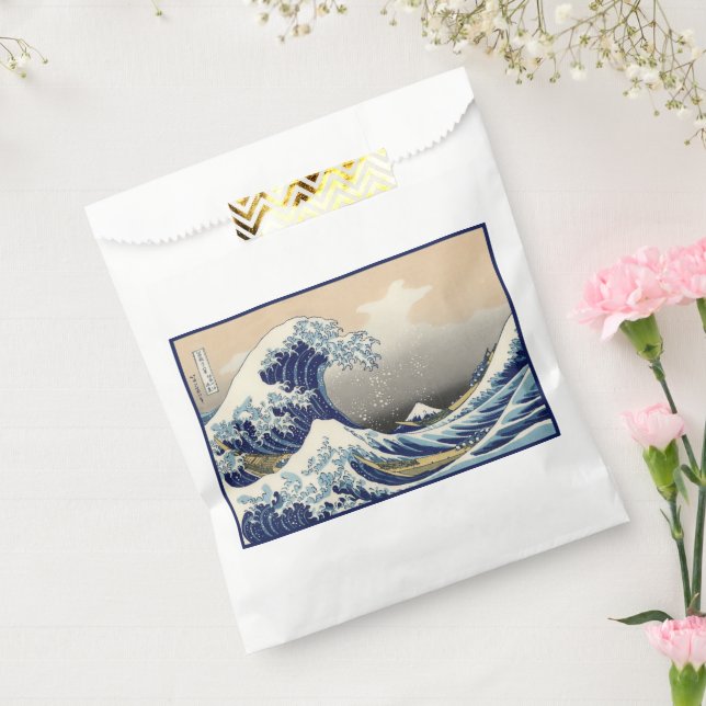 Great Wave Off Kanagawa & Mount Fuji Japan Sea Geschenktütchen (Versiegelt)