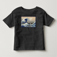 Great Wave Off Kanagawa & Mount Fuji Japan Sea