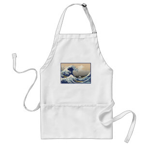 Great Wave Off Kanagawa & Mount Fuji Japan Sea Schürze
