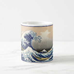 Great Wave Off Kanagawa & Mount Fuji Japan Sea Verwandlungstasse
