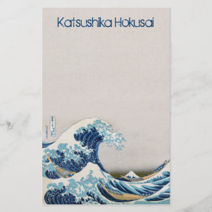 Great Wave off Kanagawa Personalisiert Briefpapier