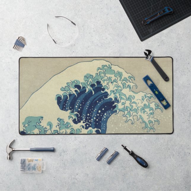 Great Wave Off the Coast of Kanagawa by Hokusai (Poste de travail)