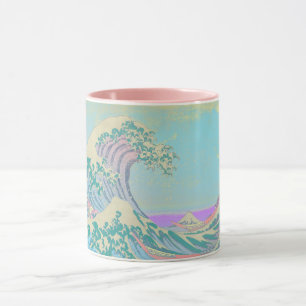 Great Wave Pastel Tasse