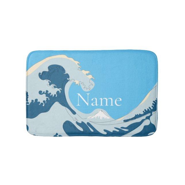 Great Wave Thunder_Cove Badematte (Vorderseite)