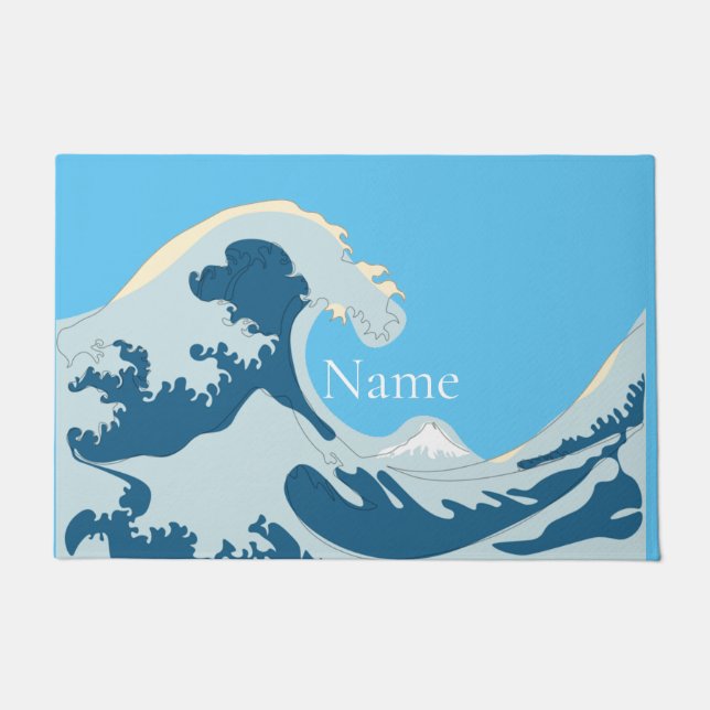 Great Wave Thunder_Cove Fußmatte (Vorderseite)