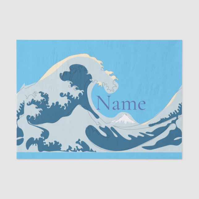 Great Wave Thunder_Cove Seidenpapier (Vorderseite)