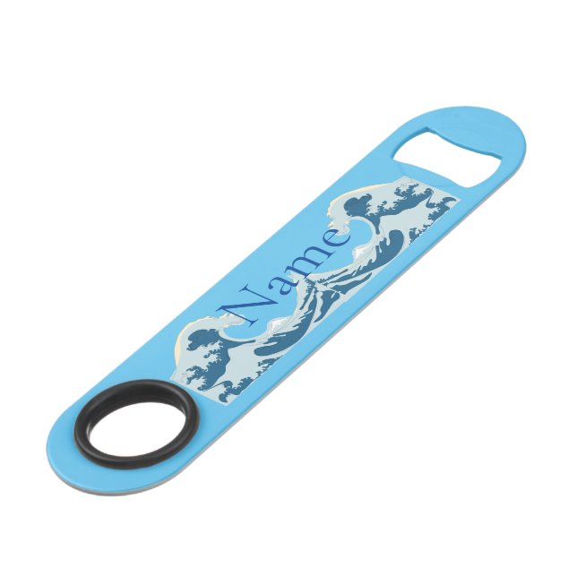 Great Wave Thunder_Cove Speed Flaschenöffner (Vorderseite Schrägansicht)