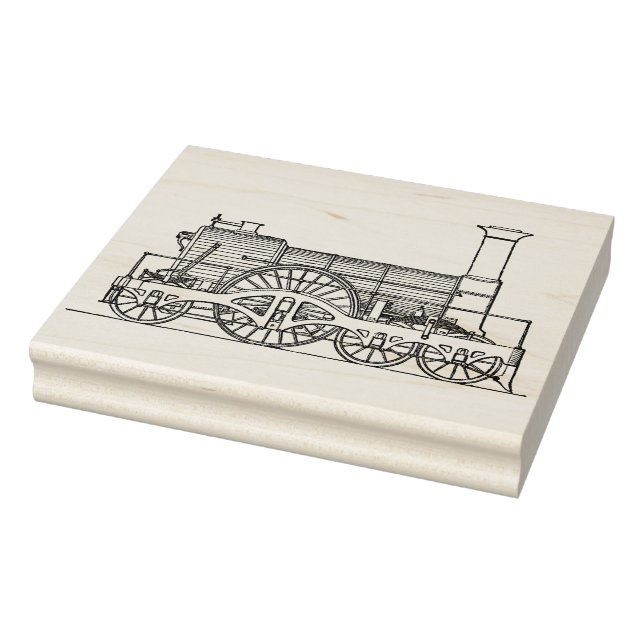 Great Western Express Bahn Motor Kunst, Dichtung u Gummistempel (Stempel)