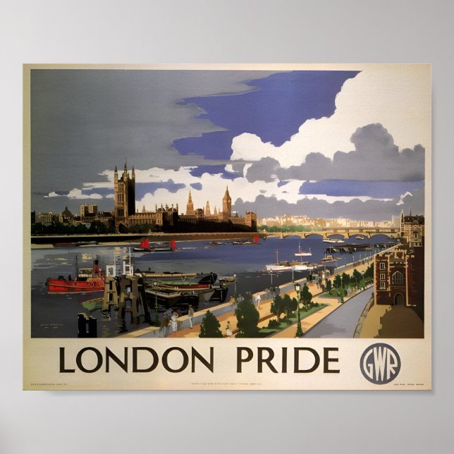 Great Western Railway - London Pride Poster (Vorne)