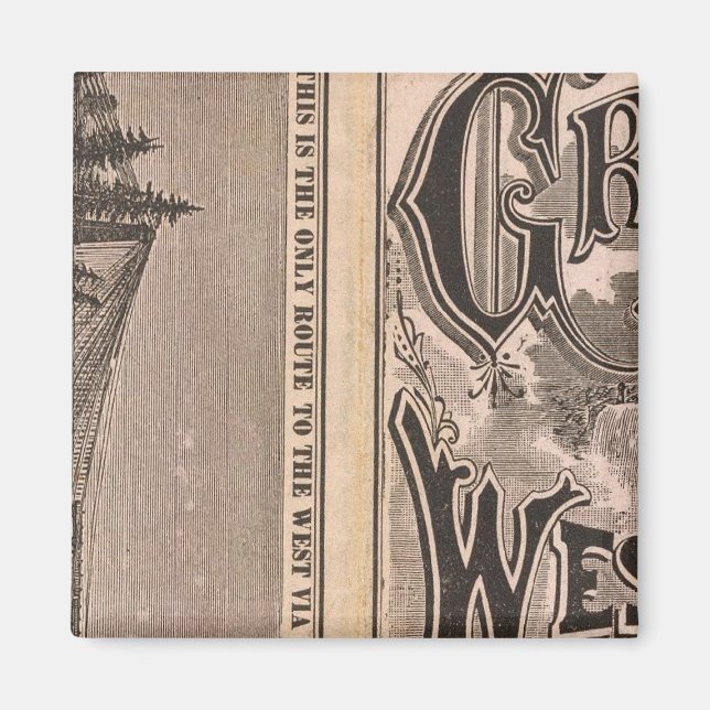 Great Western Railway Magnet (Vorne)