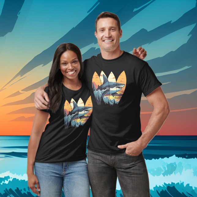 Great White Shark Surfboards T-Shirt (Von Creator hochgeladen)