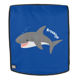 Great white shire Happy Cartoon Illustration Rucksack