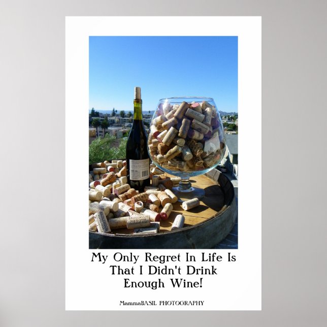 Great Wine Lovers Poster! Poster (Vorne)